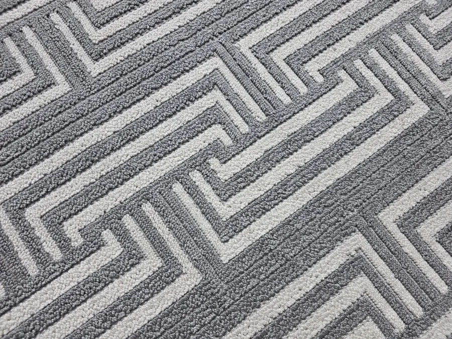 DC Koberec Milano 011 sivá krémová Rozmer: 120×170 cm