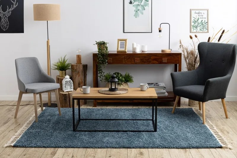 Kusový koberec Berber 9000 blue, 140x190, modrá, obývacia izba, Dywany Łuszczów