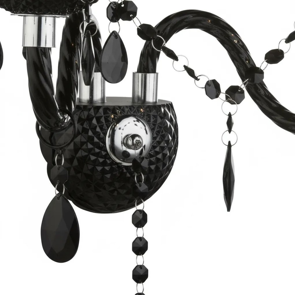 Toolight Toolight, nástenné svietidlo 2xE14, EBT018-2W, čierna, OSW-01235