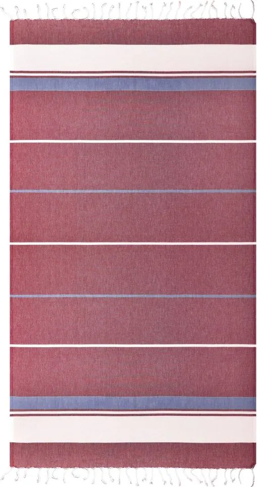 Daiber Plážová deka JN1903 - Tmavomodrá / svetle zelená / biela