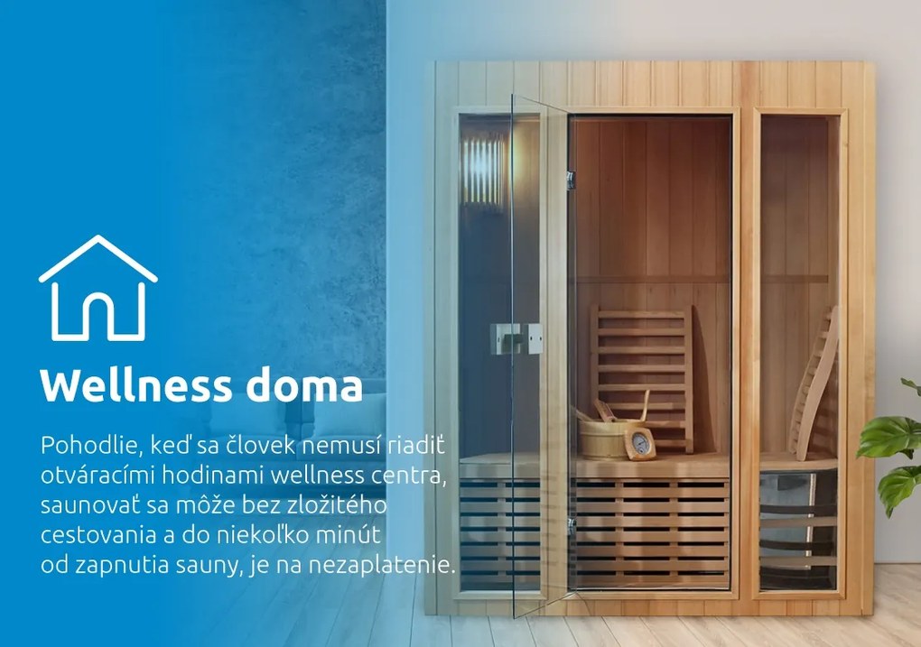 Marimex | Fínska sauna Marimex KIPPIS XL + saunové kachle | 11100085