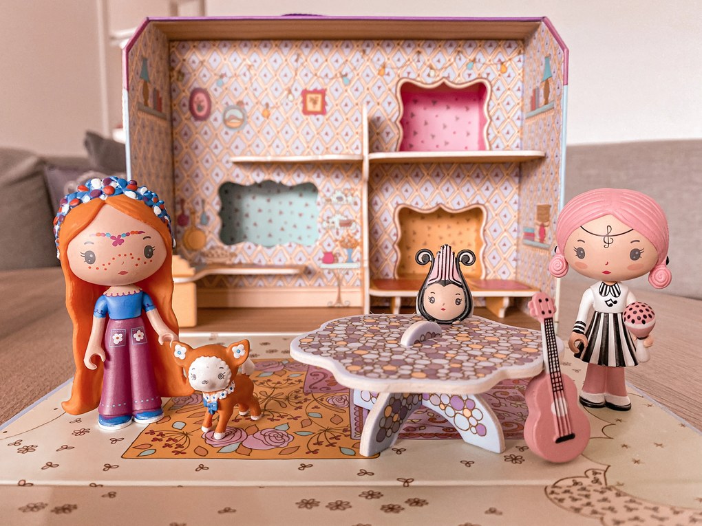 Tinyly - Bluchka & Indie + domček