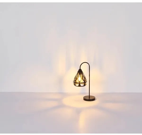 Globo 15889T - Stolná lampa HASSAN 1xE27/40W/230V