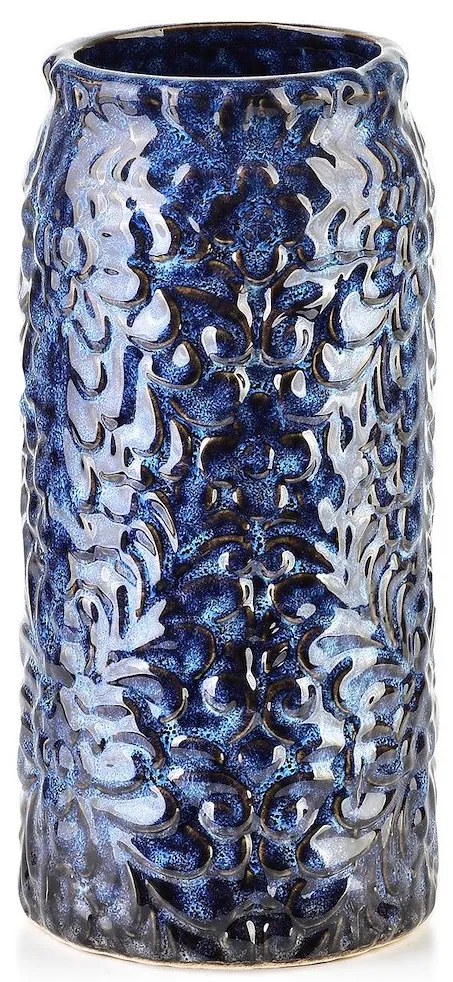 Keramická váza Yanda Dark 8,5x8,5x21 cm