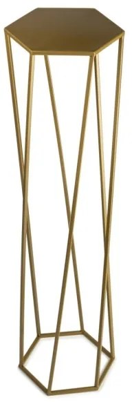 Stojan na kvety 100x24 cm zlatá