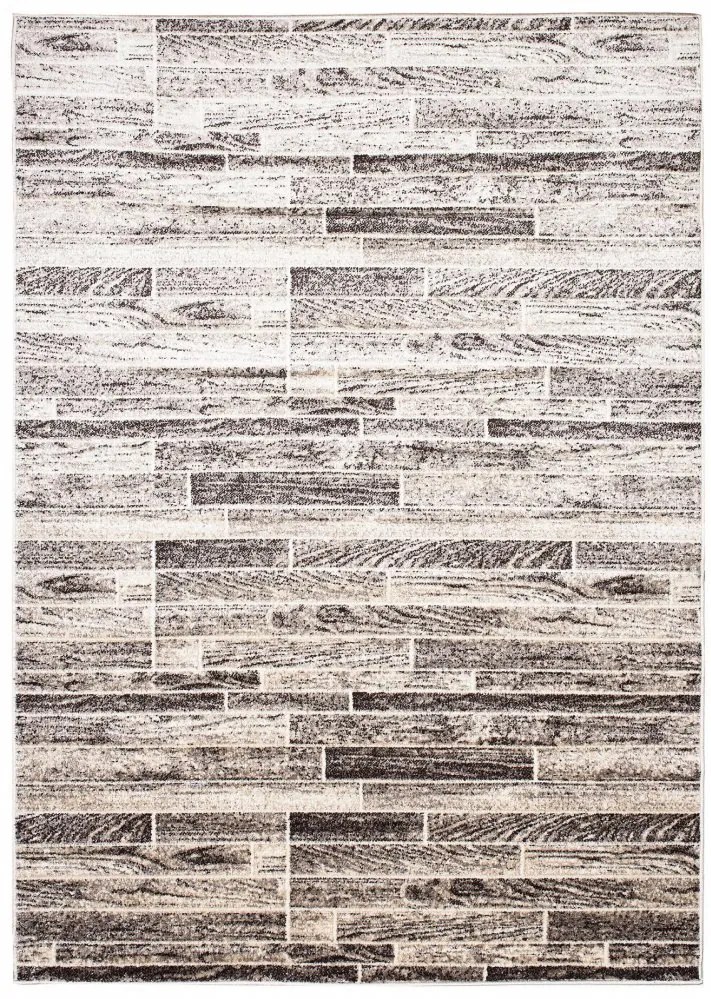 Univerzálny moderný koberec v hnedých odtieňoch Šírka: 80 cm | Dĺžka: 150 cm