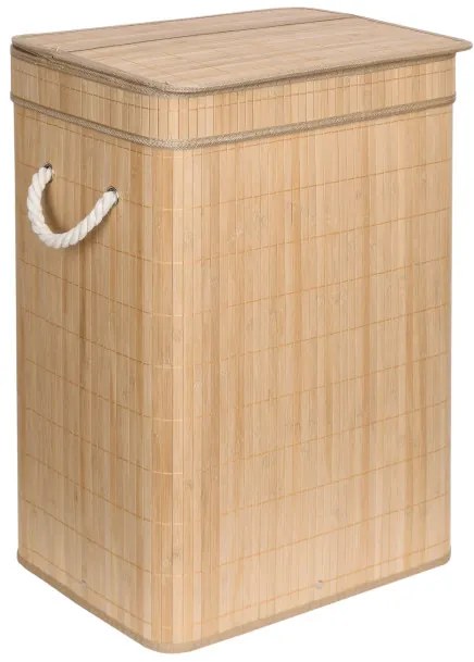 Kôš na bielizeň SOREN  80 l bambusový