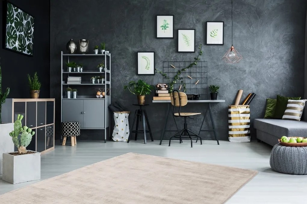 Obsession, Ručne tkaný kusový koberec Maori 220 Ivory, 140x200, béžová, obývacia izba