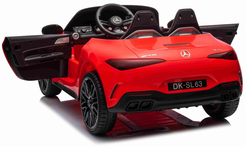 Elektrické autíčko Mercedes Benz AMG SL63 - červené