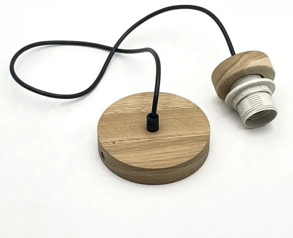 Brilagi - LED Luster na lanku ANTHONY 1xE27/60W/230V dub/hnedá