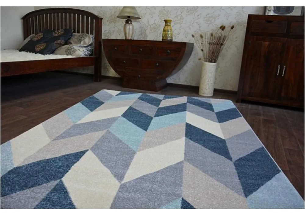 Kusový koberec Jode modrý 240x330cm