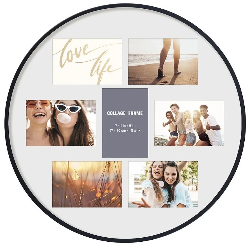 Fotorámik Hliníkový 45x45cm Al114-Pb Black