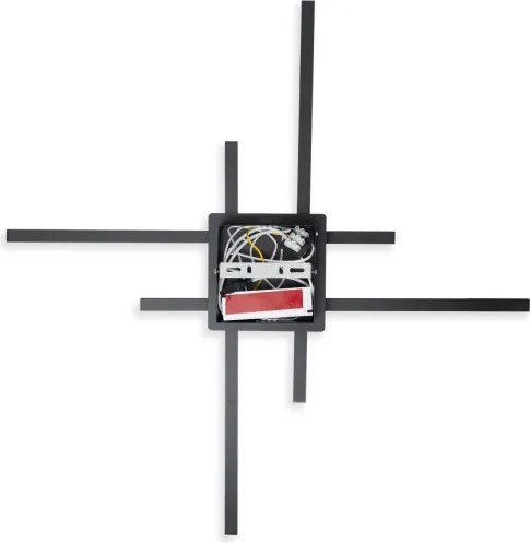 Brilagi - LED stropné svietidlo STRIPES LED/37W/230V čierne