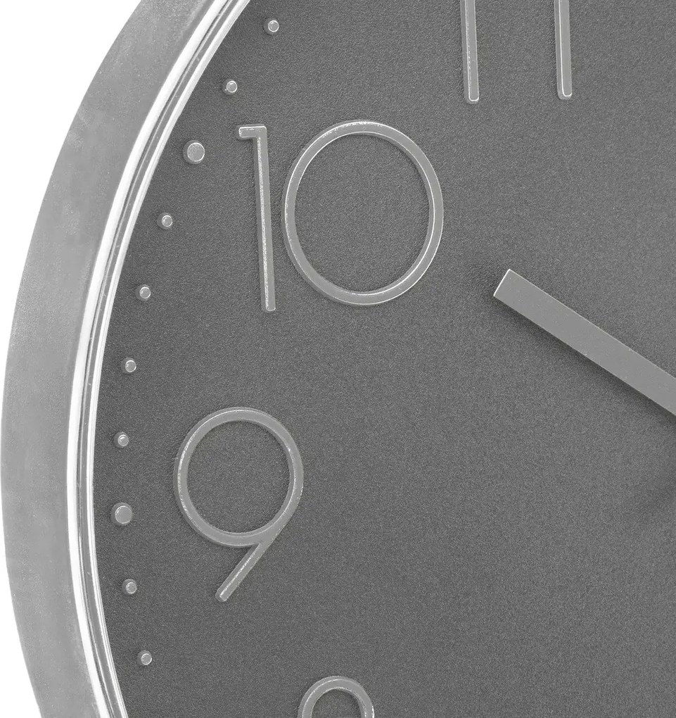 Nástenné hodiny Laure, sivá