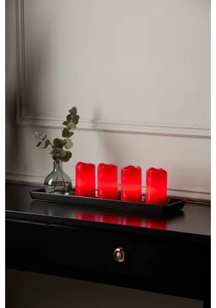 Eglo 410076 - SADA 4x LED Vianočná dekorácia ADVENT 1xLED/0,18W/2xCR2032 + DO