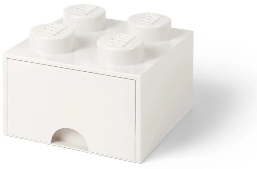 Biely úložný box štvorec LEGO®