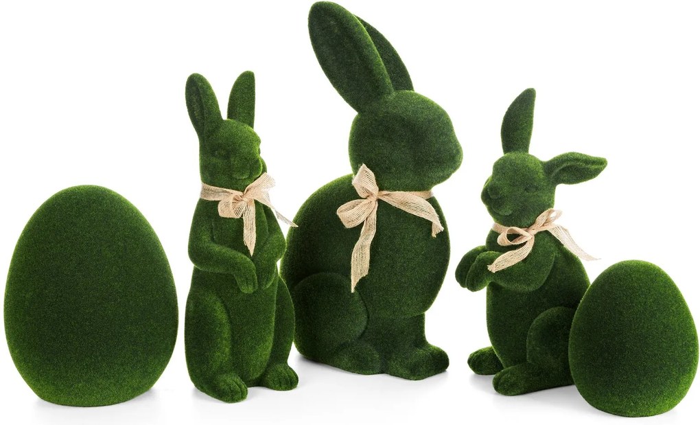 VEĽKONOČNÁ SOŠKA PRINTE4 27X45 CM ZELENÁ