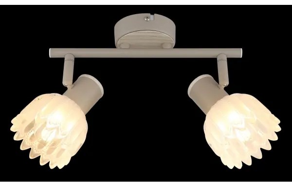 Globo 54317-2 - Bodové svietidlo PLANTA 2xE14/40W/230V