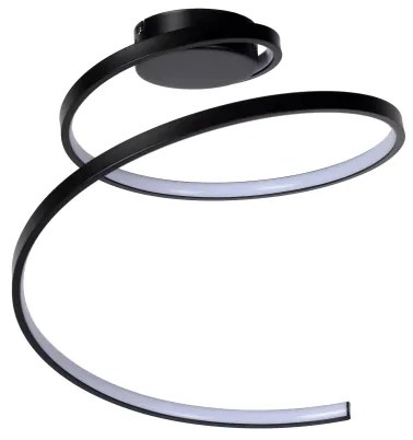 Lucide 46199/25/30 - LED Stmievateľný prisazený luster MAXENCE LED/24W/230V čierna