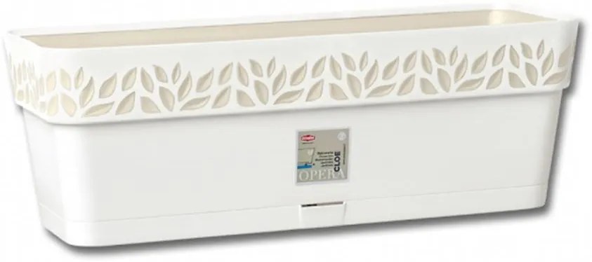 Truhlík samozavlažovací Cloe plastový 50x18x17cm