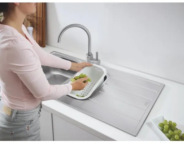 GROHE 31564SD1 - Drez K200 965 × 500 mm, nerezová oceľ