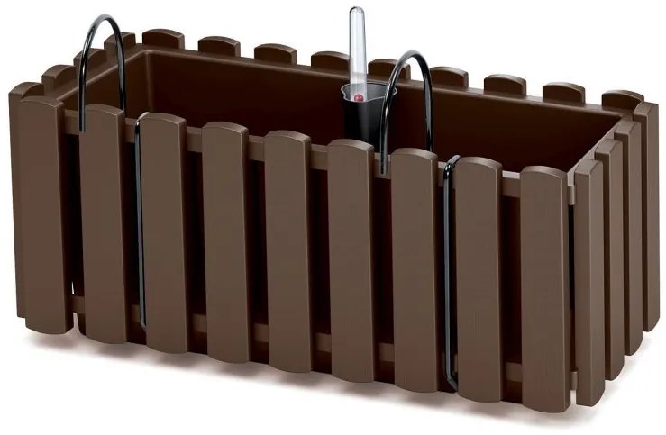 Závesný kvetináč BOARDEE FENCYCASE W hnedý