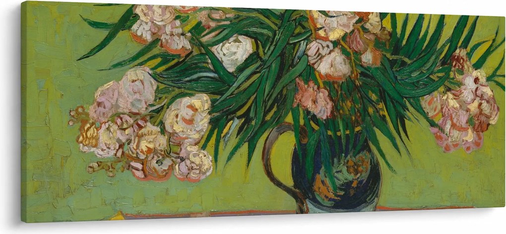 Obraz - Vincent van Gogh, Oleanders, reprodukcia (120x50 cm)