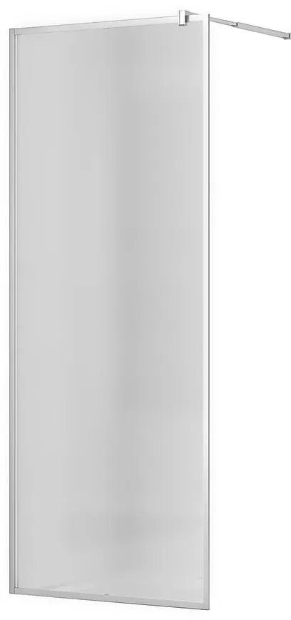 Sprchová stena Walk-in Blur 90x195 chróm
