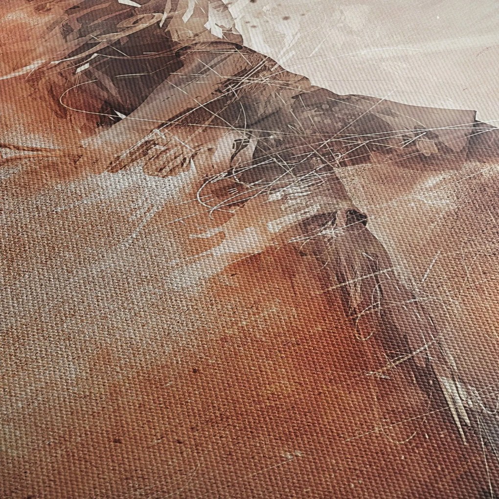 Obraz - Tenista (120x50 cm)