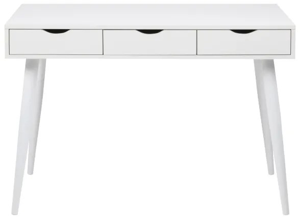 Písací stôl so zásuvkami ADIS biela
