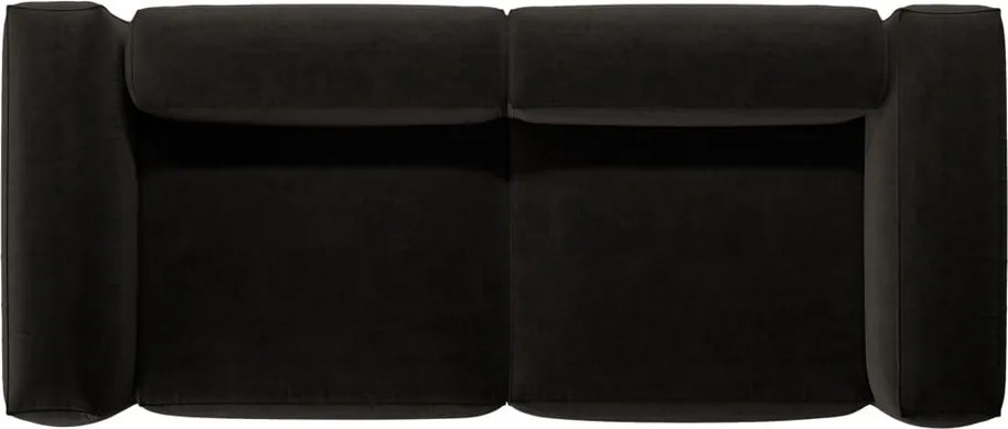 Čierna pohovka 264 cm Bergamo – Cosmopolitan Design