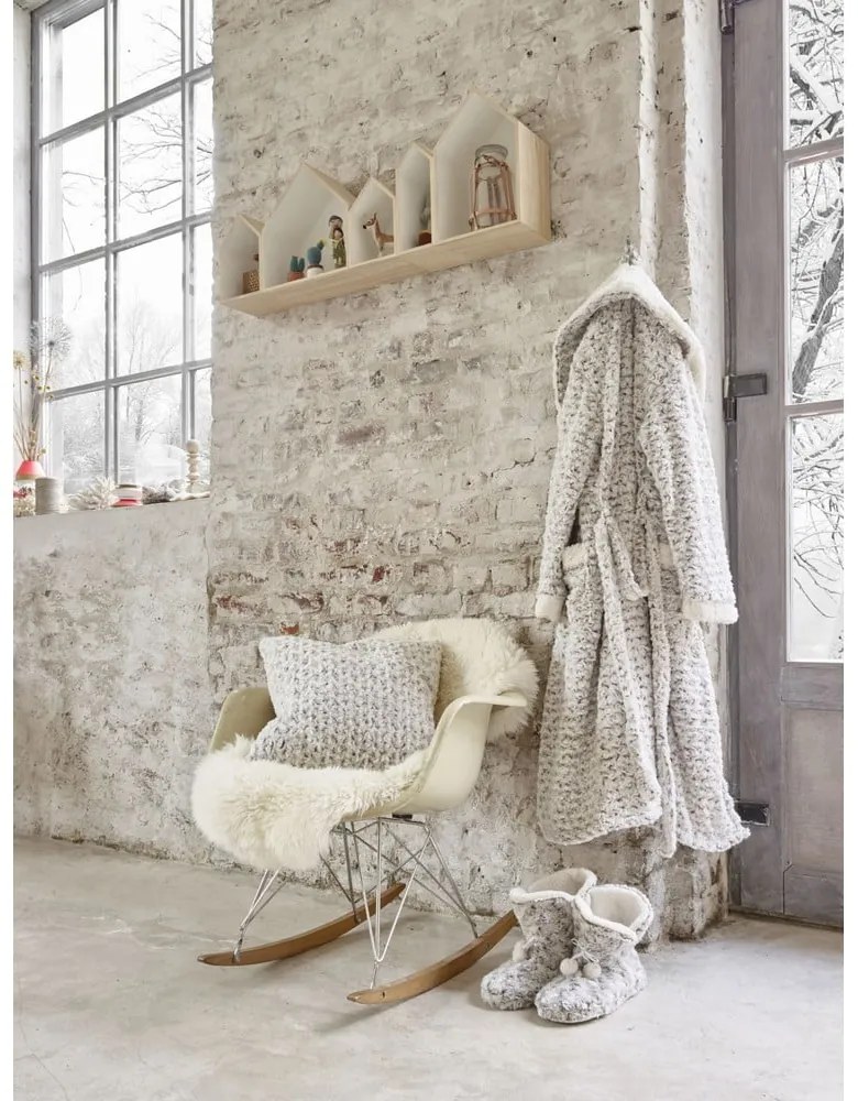 Biela umelá kožušina Tiseco Home Studio Sheepskin, 80 × 150 cm
