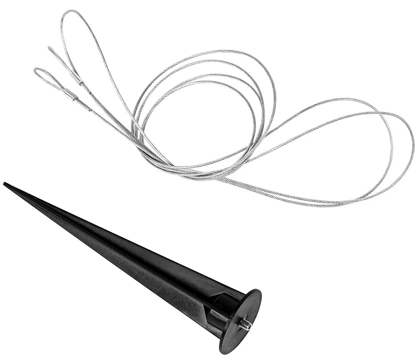 Moderná vonkajšia lampa biela 25 cm IP65 - Nura