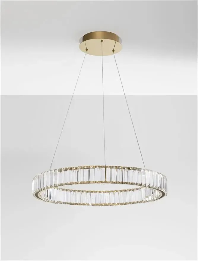 Krištáľový luster Aurelia 40W 60 zlaté