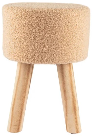 Livarno home Stolička s kožušinou (kožušinová stolička teddy look) (100339811)