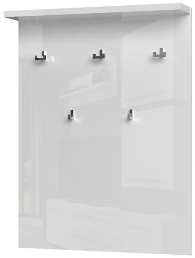 Vešiak Piano Clk76 lakovaná Lesk Biely