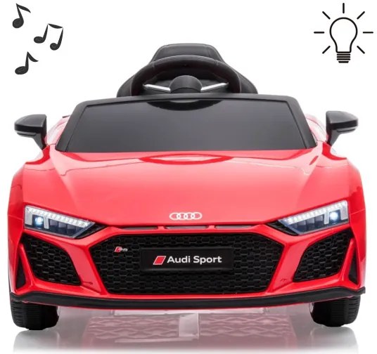 Elektrické autíčko Audi R8 Spyder červené