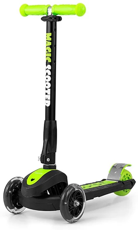 Detská kolobežka Milly Mally Magic Scooter green