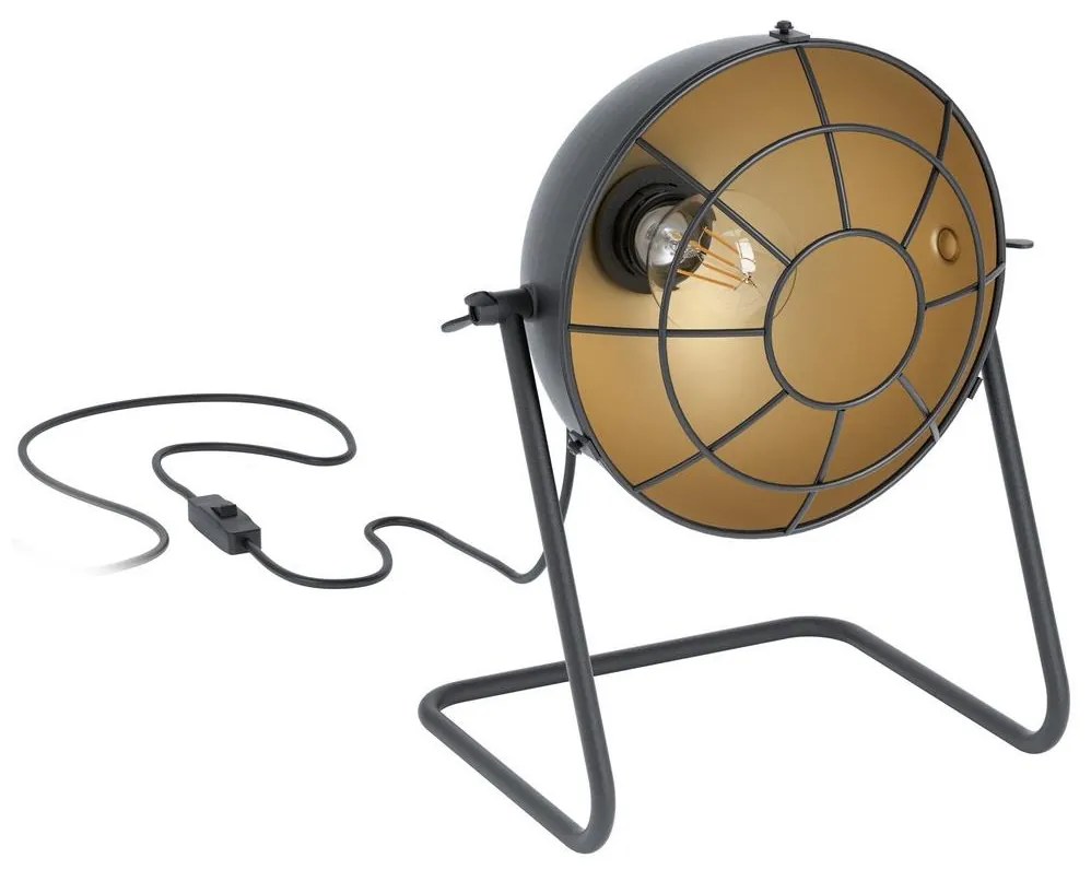 Eglo 43185 - Stolná lampa TREBURLEY 1xE27/28W/230V