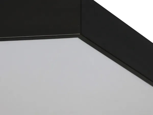 LED stropné svietidlo LED/135W/230V 3000/4000/6500K pr. 80 cm čierne