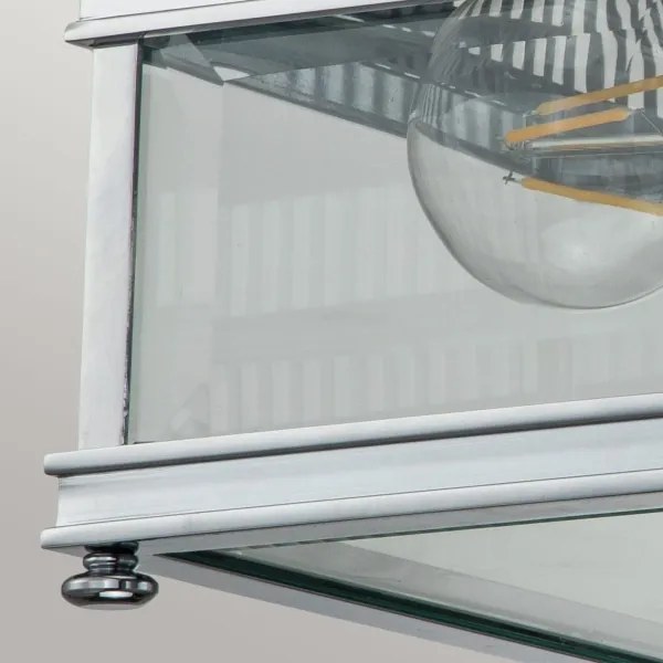 Elstead HOLBORN-F-PC - Vonkajšie svietidlo HOLBORN 2xE27/60W/230V IP44 lesklý chróm