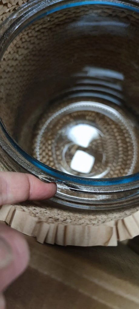 ADEO 2. akosť - Sklenená dóza, veľký objem 3,9l BISCOTTI