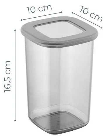 Plastové dózy v súprave 12 ks na potraviny Fresco – Hermia