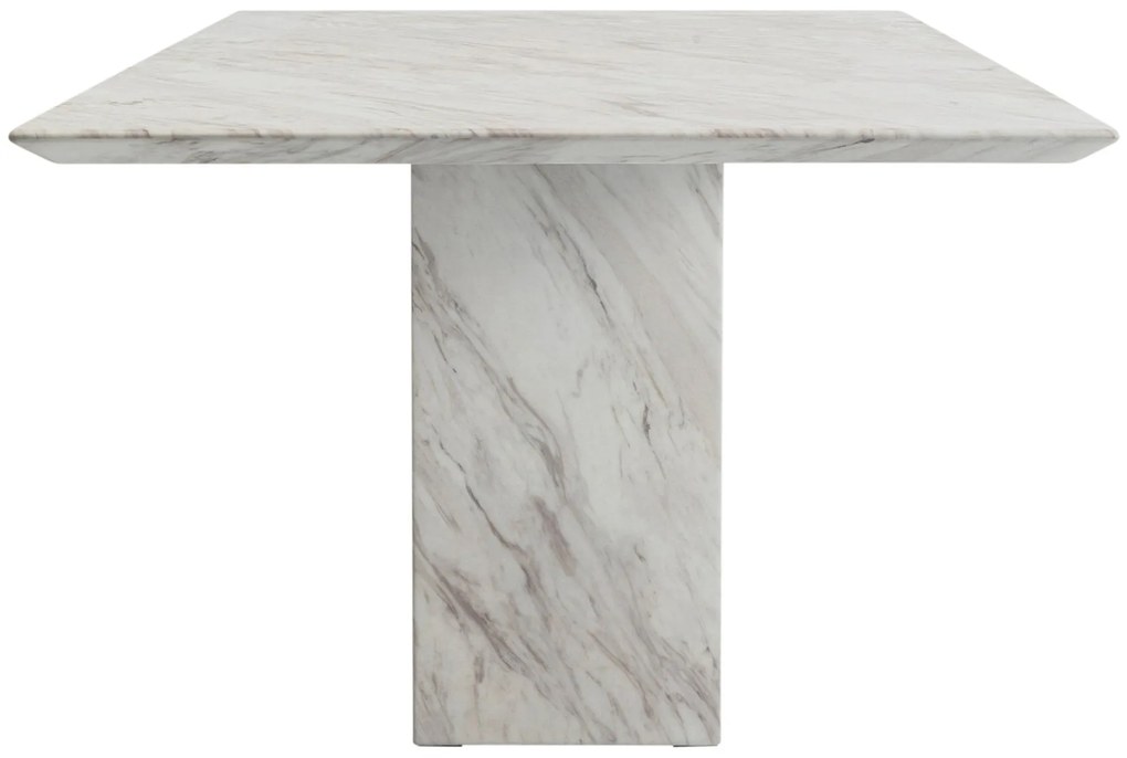 Artistico Marble stôl biely 200x100 cm