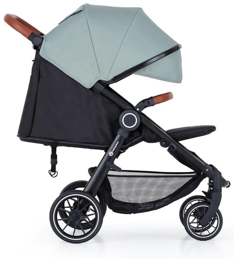 PETITE&MARS kočík športový Street+ RWS oak iron green complete