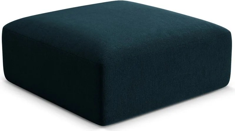 Zamatová podnožka v petrolejovej farbe Campi – Cosmopolitan Design