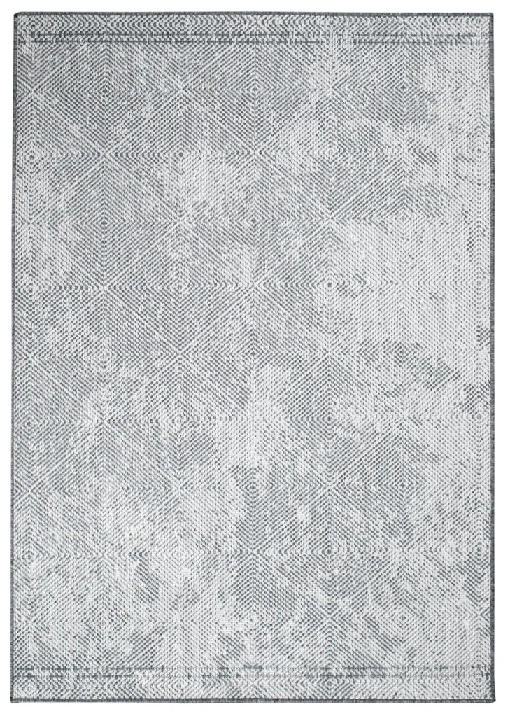 Dekorstudio Obojstranný koberec na terasu DuoRug 5845 - sivý Rozmer koberca: 200x290cm