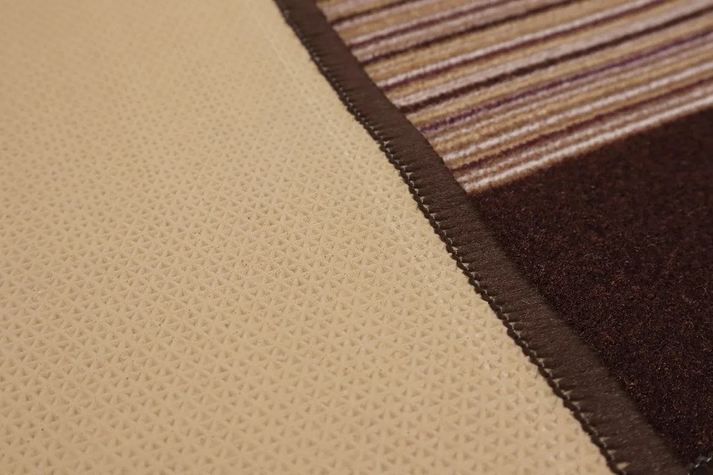 Associated Weavers, Protišmykový behúň na mieru Carnaby 41, šíre 80 cm, hnedá, chodba / predsieň