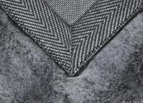 Koberce Breno Kusový koberec CALYPSO 885/anthrazit, sivá,120 x 170 cm