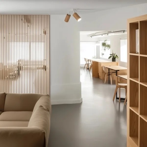 Brilagi - Bodové svietidlo SELE 2xGU10/30W/230V biela/dekor duba